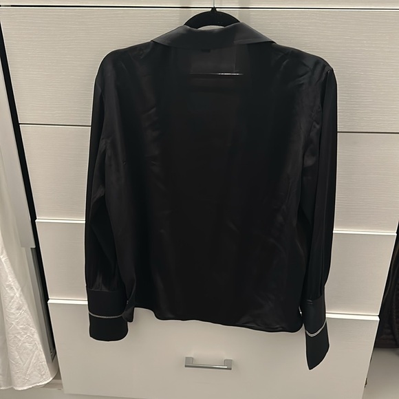 Louis Vuitton Black Silk Blouse - Picture 4 of 9